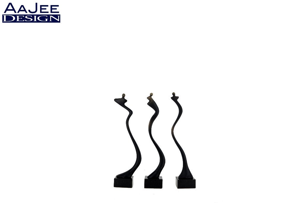 Corry Ammerlaan – Sanquin – set van 3 sculpturen – bloedbaan, Ophalen of Verzenden, Gepatineerd, Beeld, Europa