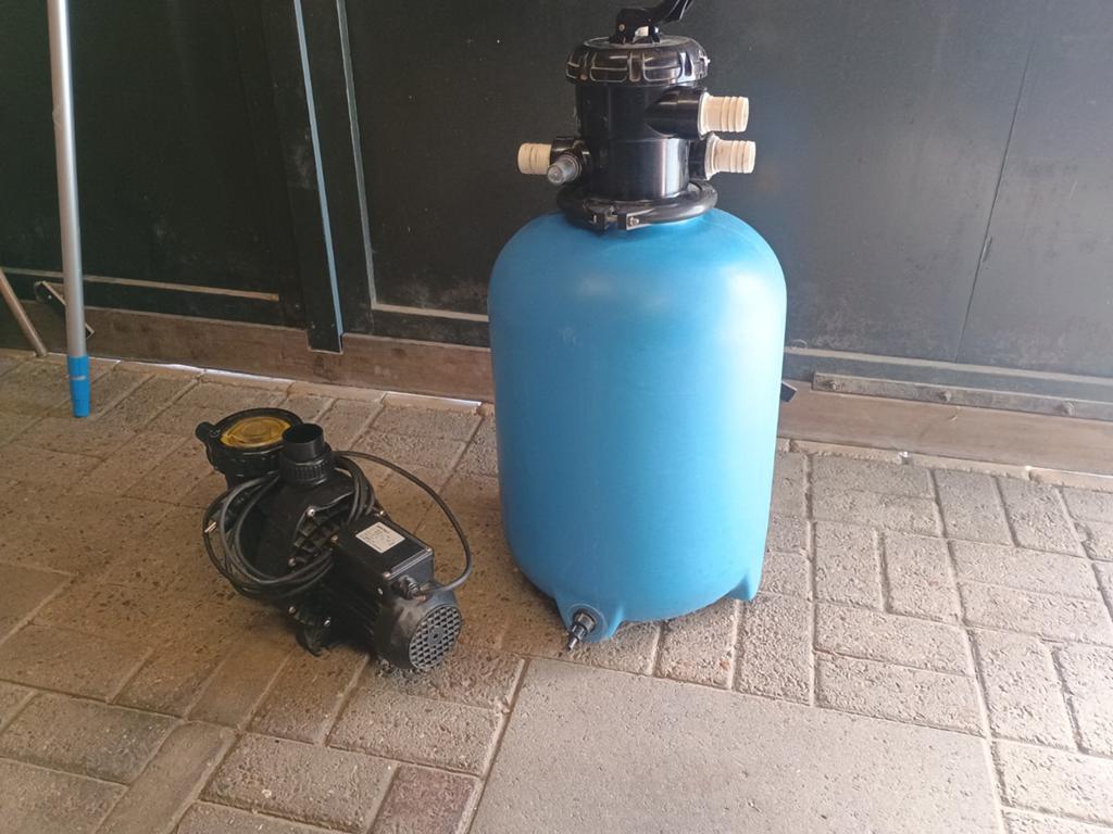 Zandfilter met pomp, Tuin en Terras, Zwembad-toebehoren, Ophalen