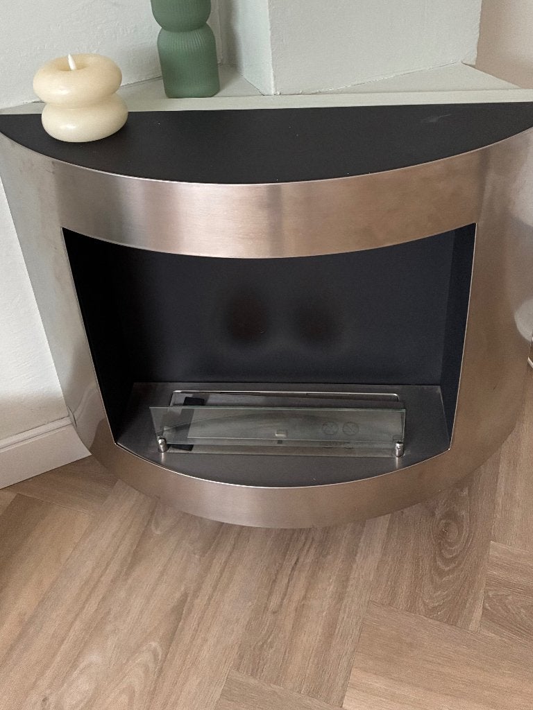 Bio ethanol haard, Huis en Inrichting, Ophalen, Zo goed als nieuw, Vrijstaande haard, Gelhaard