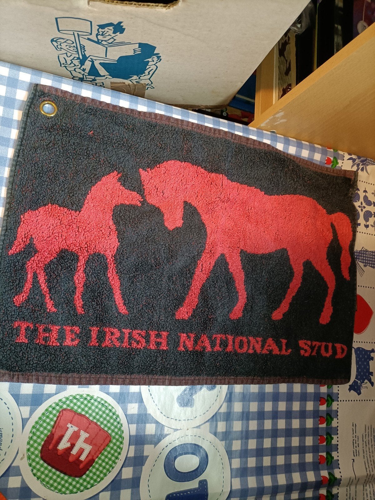 Bar towel The Irish national Stud paarden bar doekje, Ophalen of Verzenden, Zo goed als nieuw