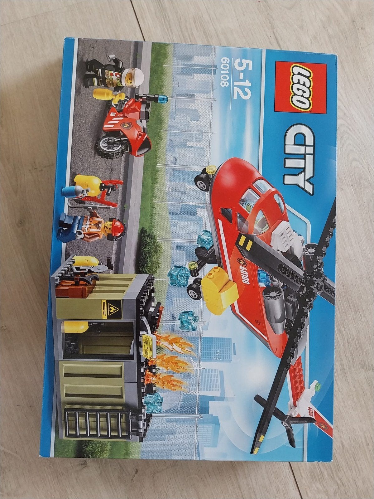 Lego City 60108 Brandweer Eenheid, Compleet, City, Lego, Ophalen of Verzenden