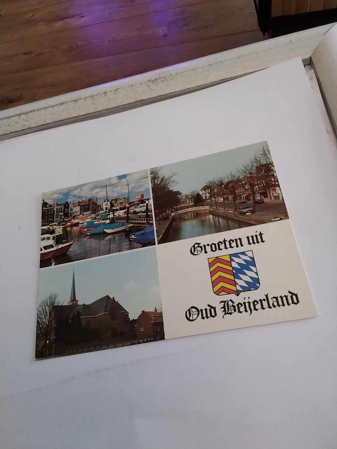 Ansichtkaart Groeten uit Oud Beijerland, Ophalen of Verzenden