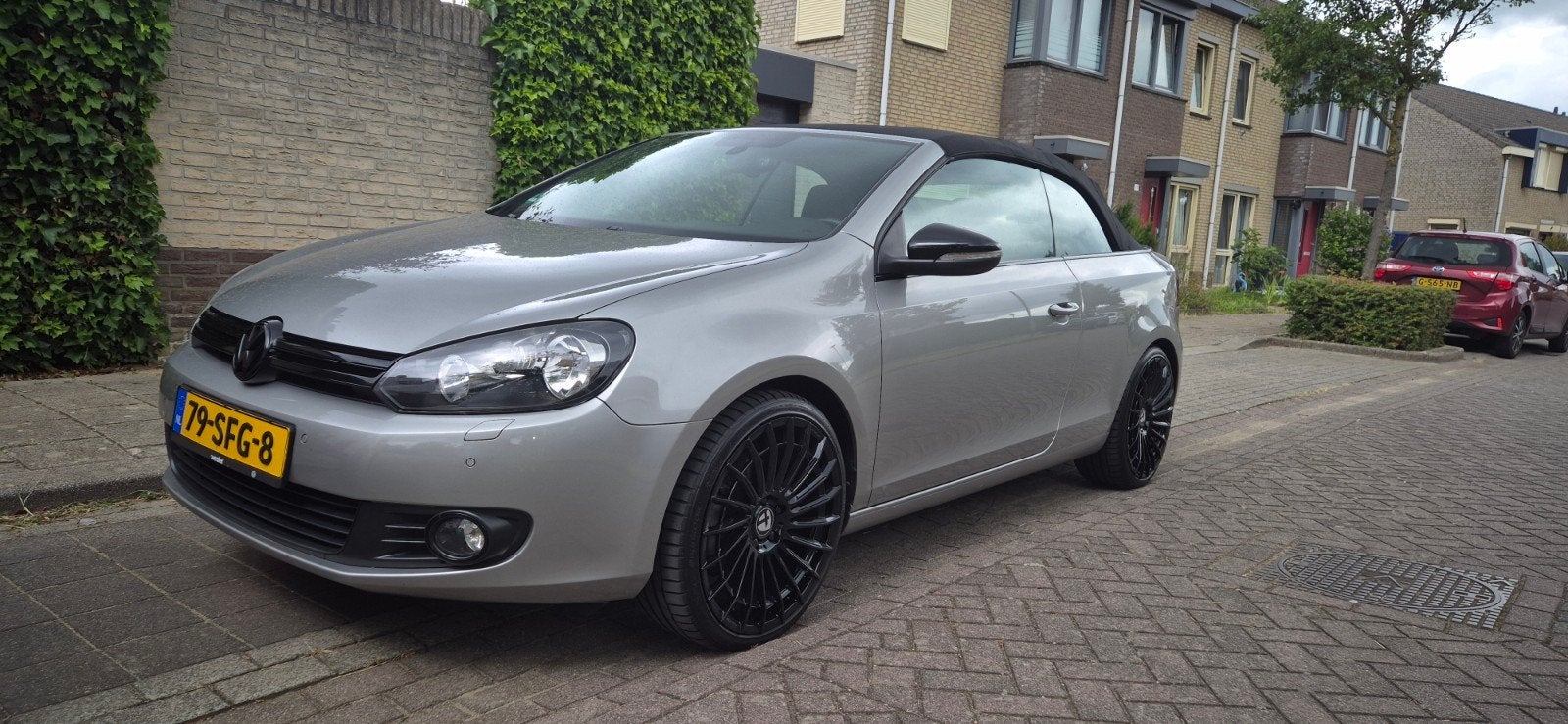 Volkswagen Golf 1.2 TSI 77KW BMT Cabrio 2011 Grijs, Auto's, Voorwielaandrijving, 1321 kg, 4 cilinders, Cabriolet