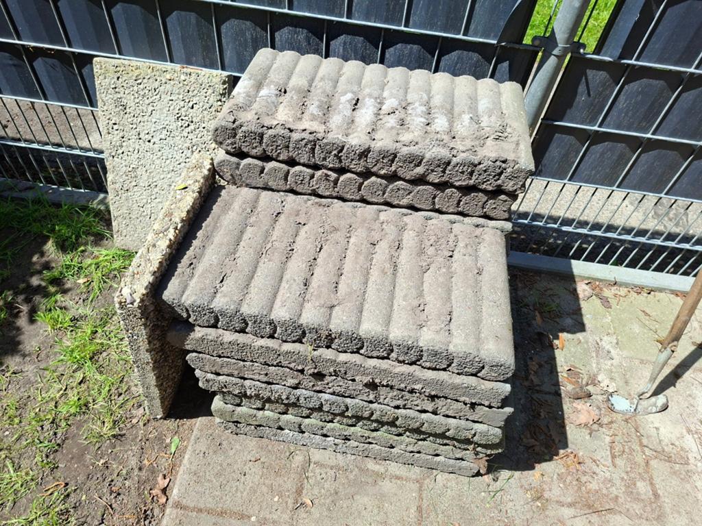 Beton borders, Ophalen of Verzenden, Overige materialen