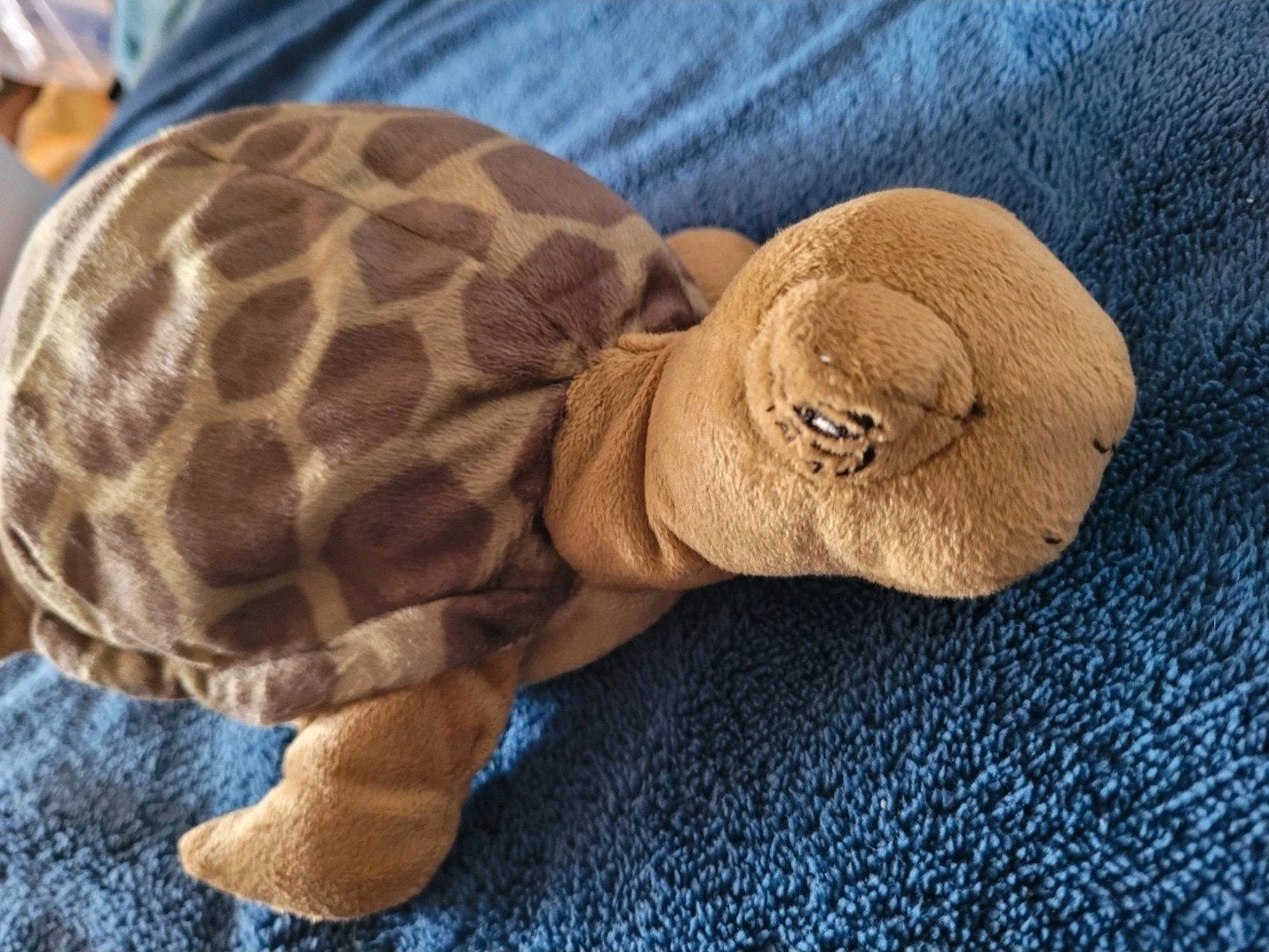 Leuke handpop schildpad - perfect voor verhalen en spel, Kinderen en Baby's, Speelgoed | Knuffels en Pluche, Ophalen of Verzenden