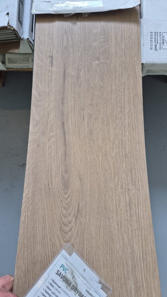 PVC Savona Dryback Vloer - 4.10 m² per pak, Huis en Inrichting, Bruin, Nieuw, Ophalen of Verzenden, Minder dan 5 m²