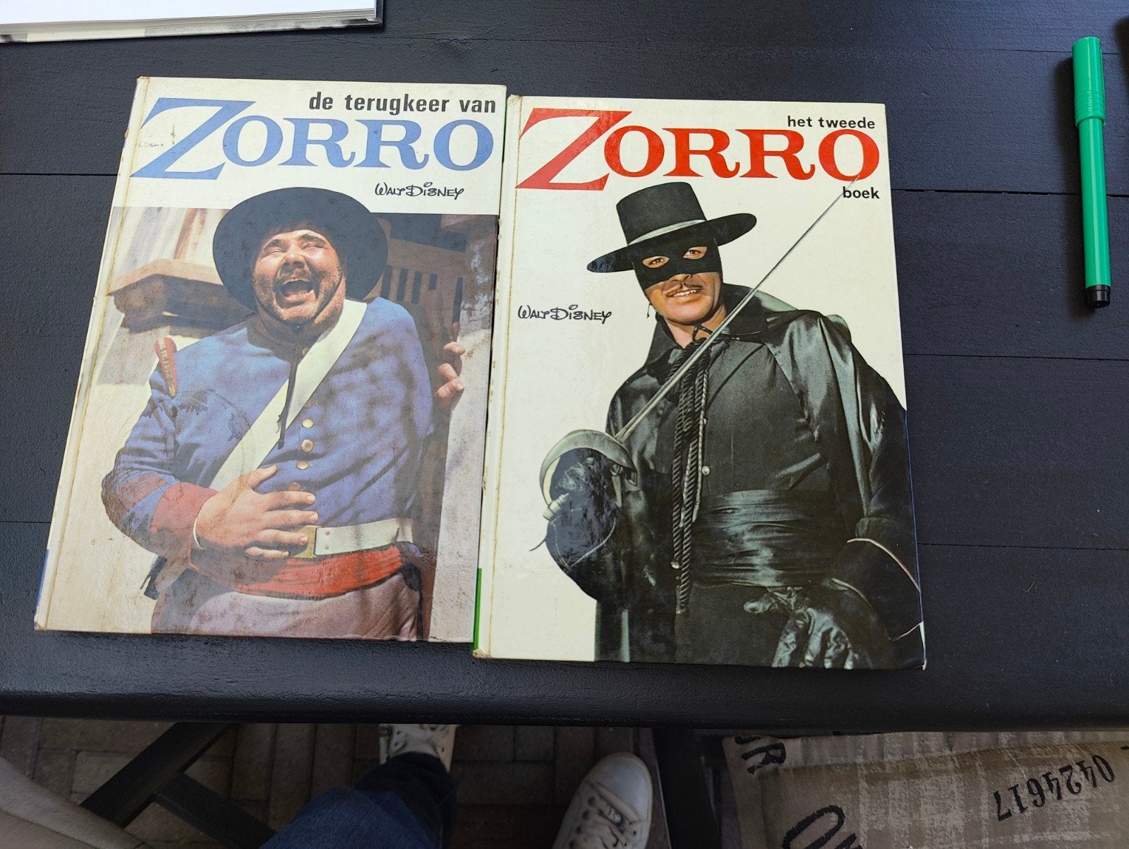 Zorro boeken: De terugkeer van Zorro & Het tweede boek, Ophalen, Gelezen, Walt Disney