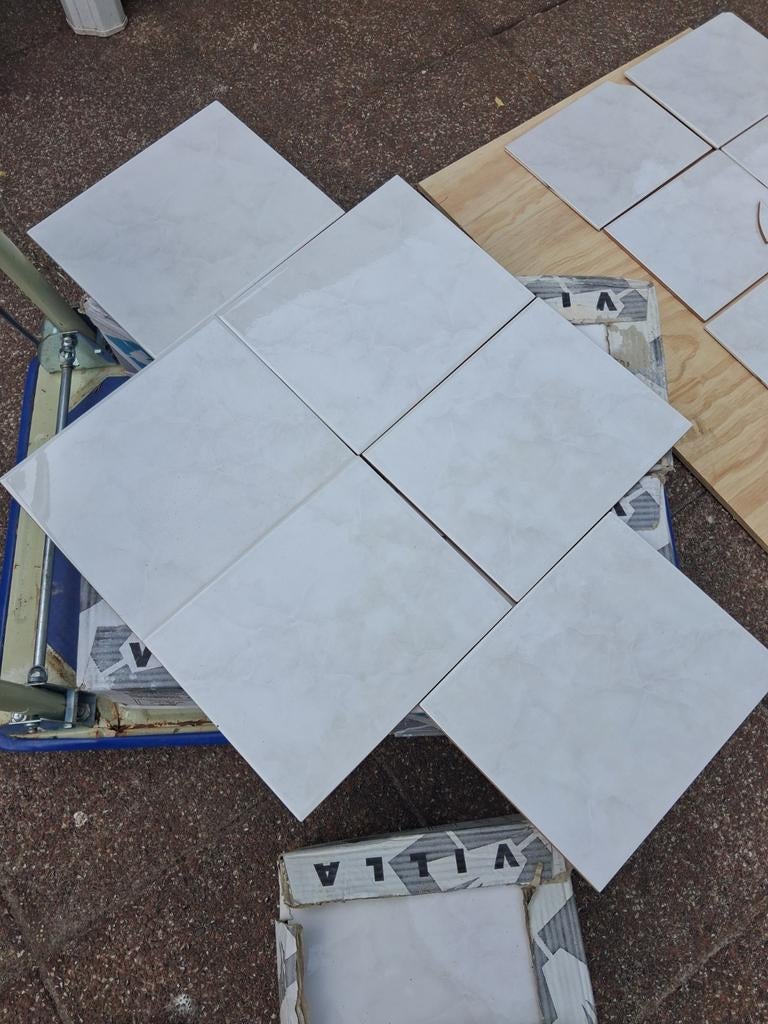 Wandtegels, 20x25cm, grey glanzend, ruim 5m2 Villa, Koopje, Ophalen, Nieuw, Minder dan 20 cm, Minder dan 5 m²