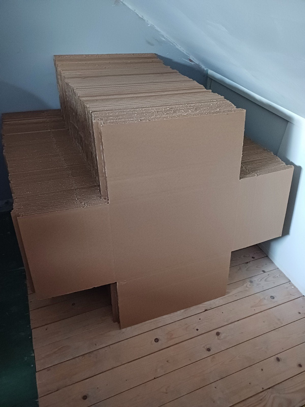grote partij kartonnen dozen 117x, Doe-het-zelf en Verbouw, Kratten en Dozen, Ophalen, Nieuw, Doos