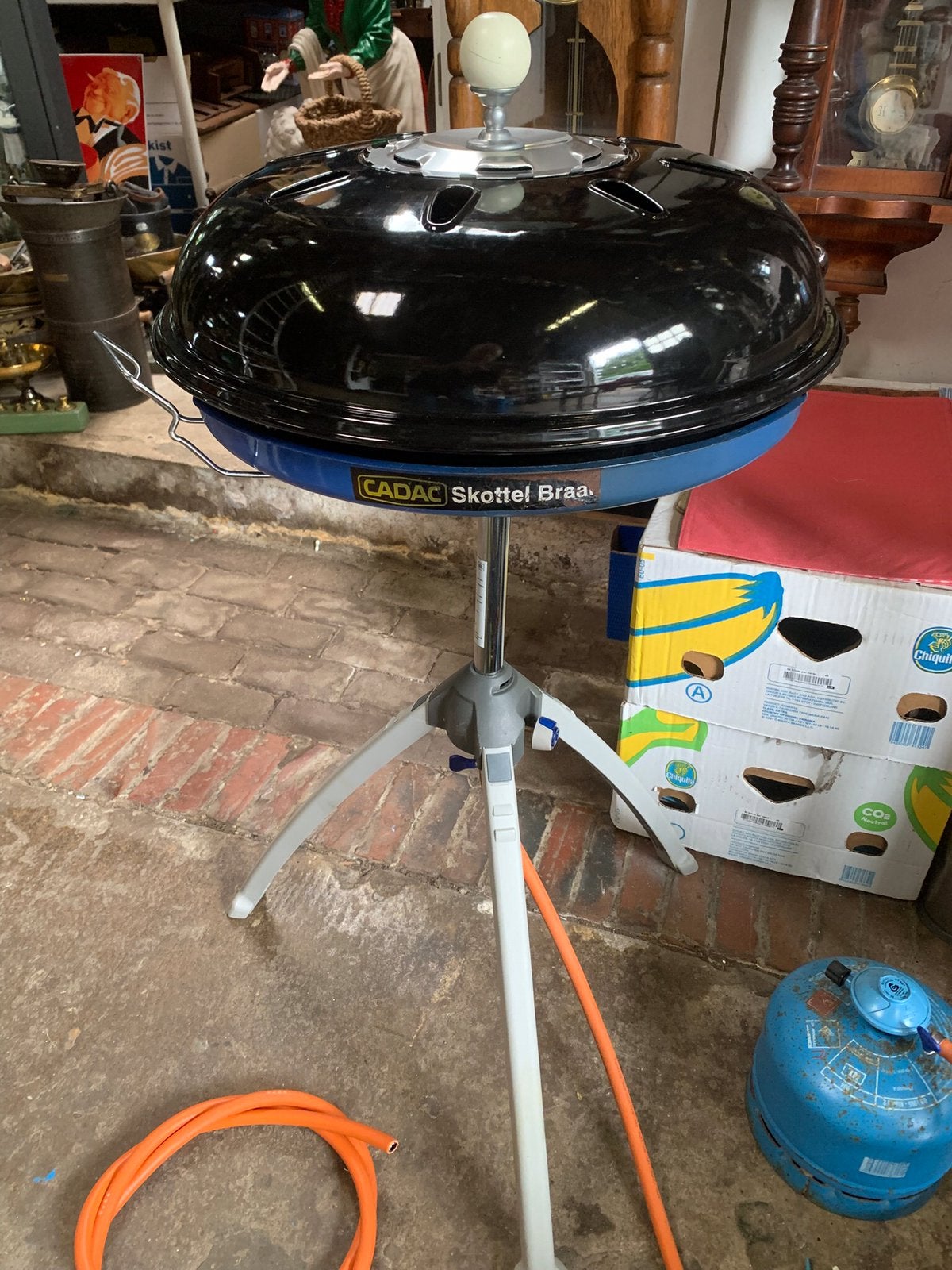 Zeer uitgebreide Cadac Skottelbraai/barbecue, Ophalen, Zo goed als nieuw