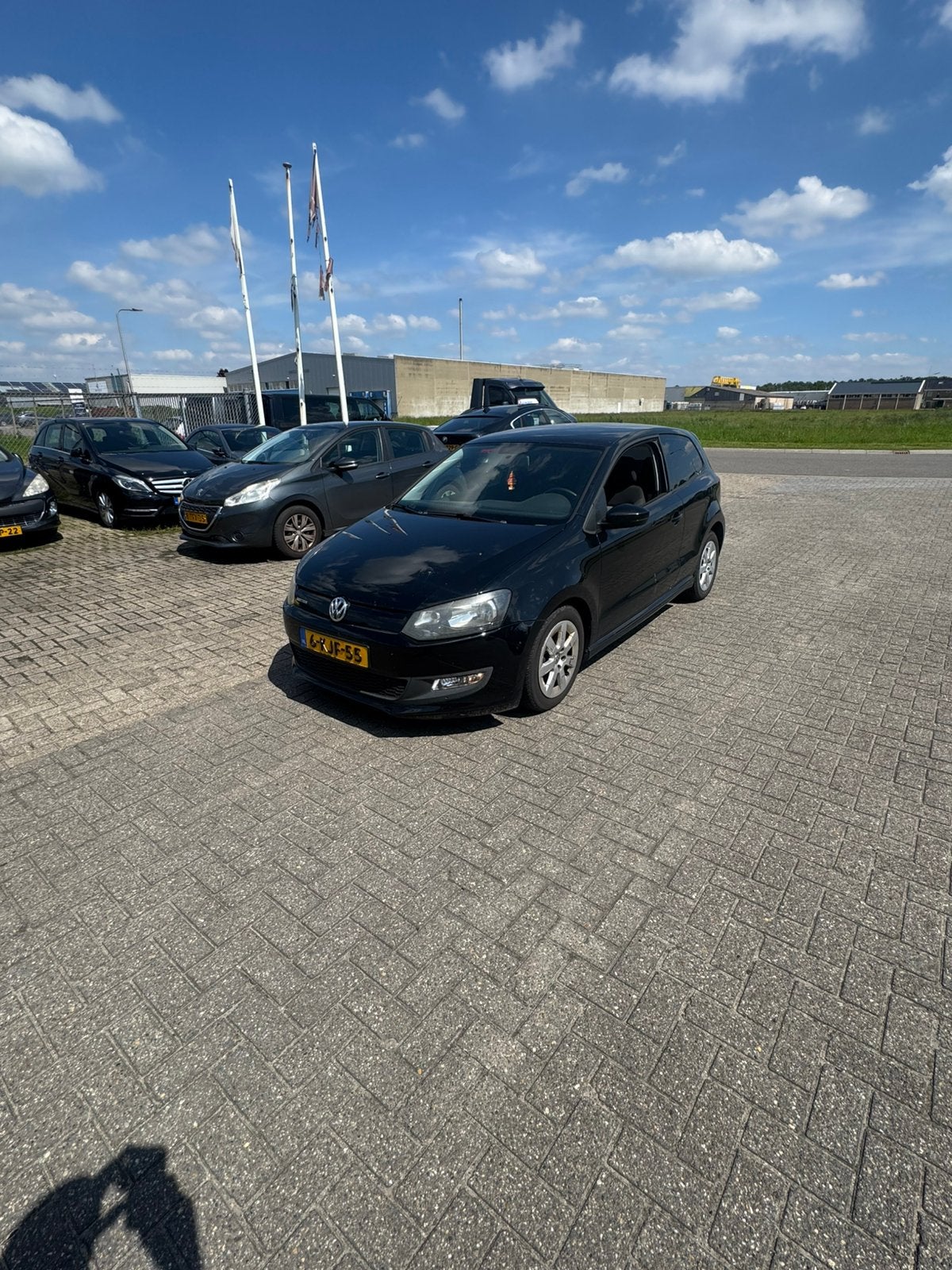 Volkswagen Polo 1.2 TDI 55KW BM 2013 Zwart, Voorwielaandrijving, 74 pk, 1199 cc, 96 €/maand
