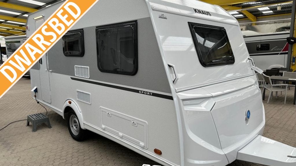 Knaus Sport 420 QD Dwars Bed 210 CM!, Bedrijf, Treinzit, 750 - 1000 kg, Schokbreker