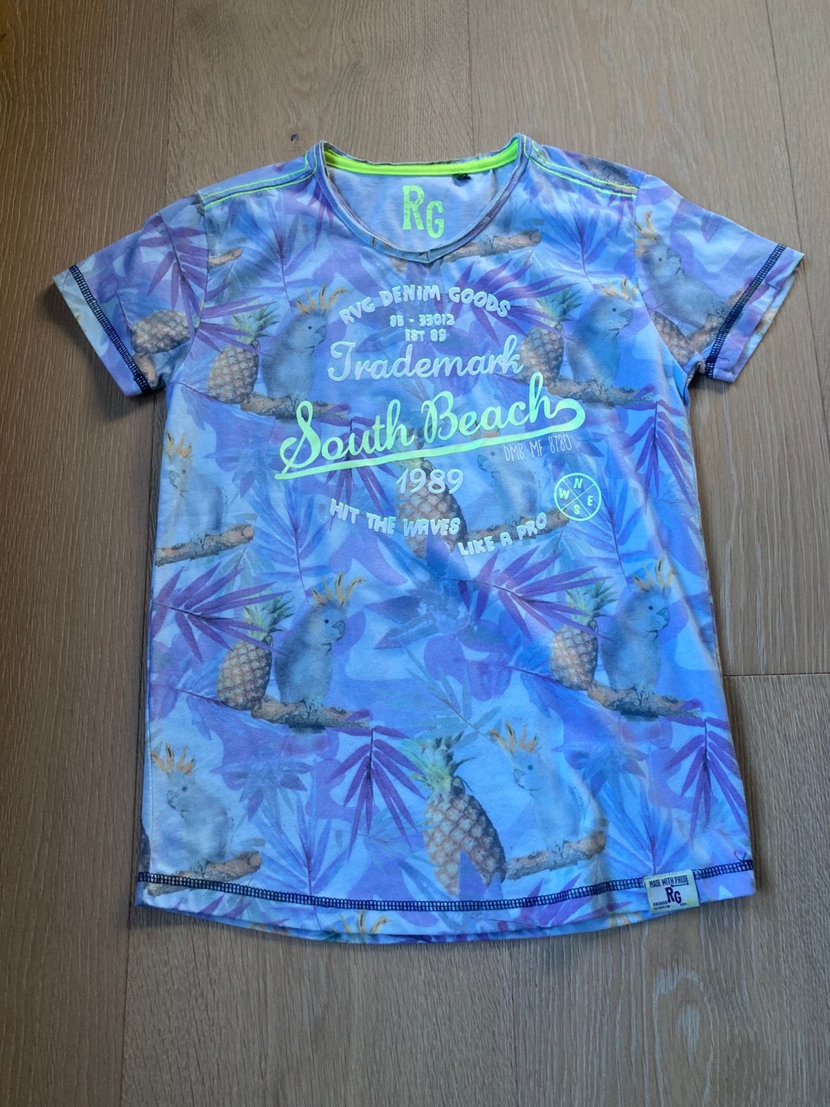 Ravagio t-shirt jongen maat 152 zgan, Ophalen of Verzenden, Zo goed als nieuw, Jongen, Shirt of Longsleeve