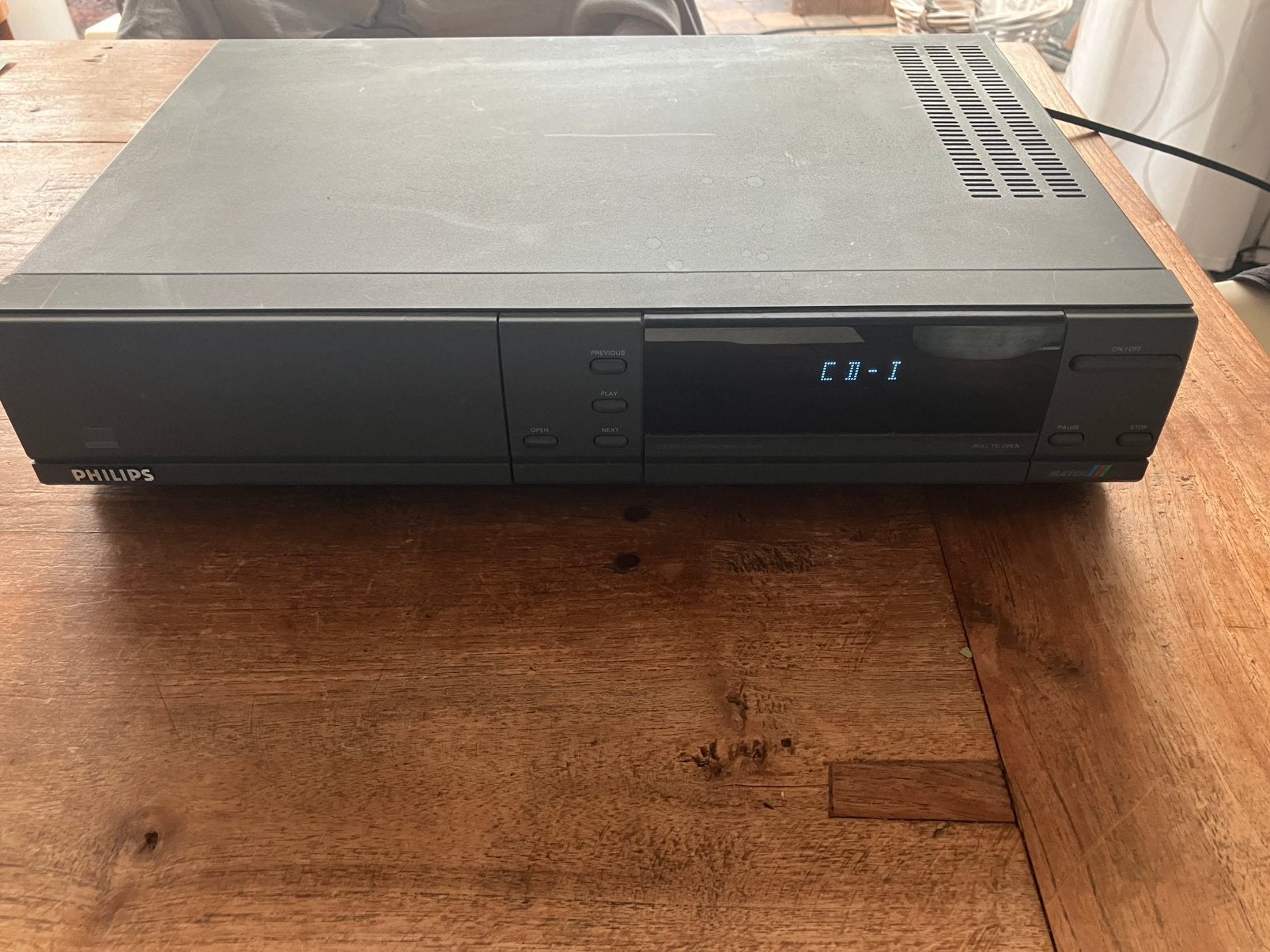 Philips CDI220/60 CD-i Speler, Ophalen of Verzenden, Gebruikt, Philips