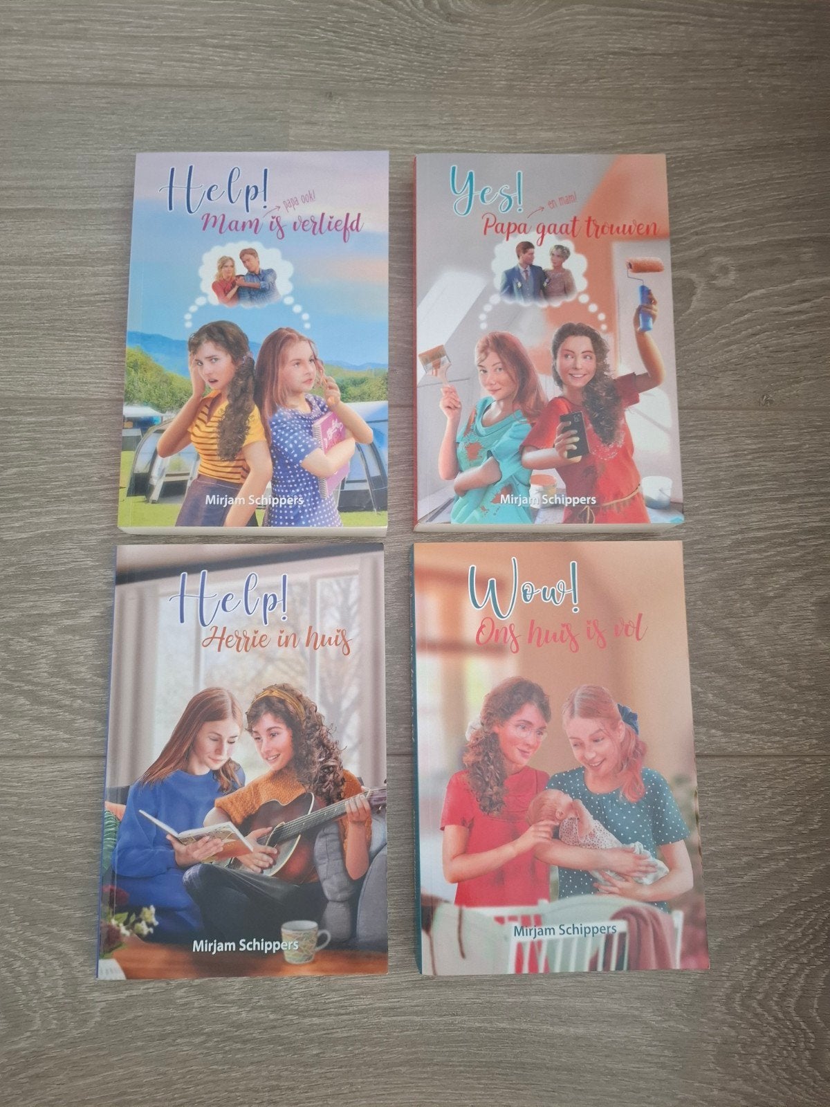 Deel 1-4 serie 'Samen'  Mirjam Schippers, Mirjam schippers, Nieuw, Ophalen of Verzenden, Nederland