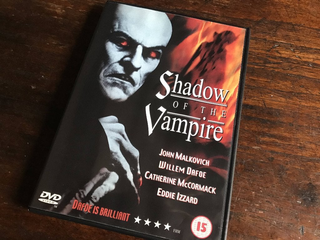 SHADOW OF THE VAMPIRE (John Malkovich, Willem Dafoe) DVD, Vampiers of Zombies, Engels, Vanaf 16 jaar, Ophalen of Verzenden