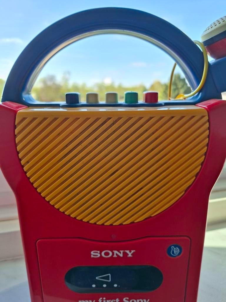 My first Sony Vintage kindercassettespeler met microfoon, Ophalen, Walkman