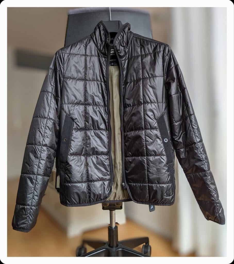 G-STAR RAW lichtgewicht gewatteerde jas_NEW, Verzenden, Zwart, Nieuw, Maat 46 (S) of kleiner