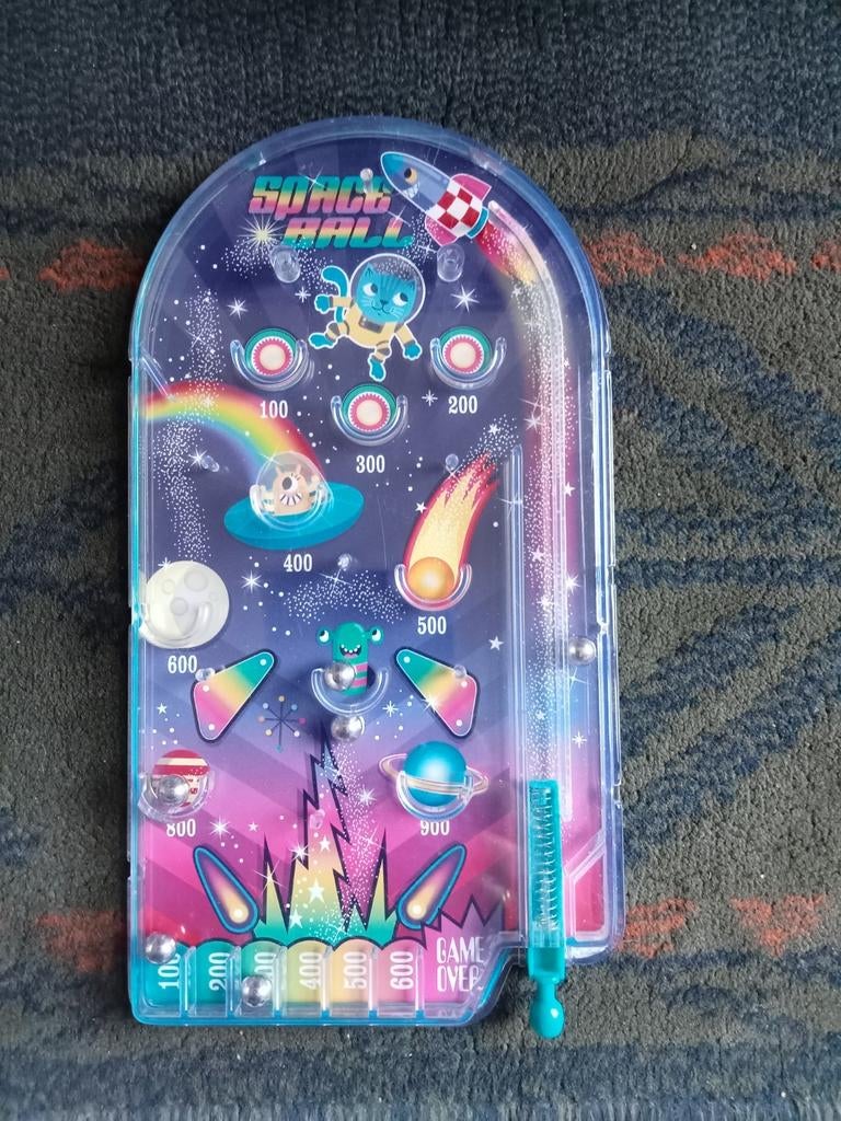 Space Ball Flipperkastje voor Kinderen, Ophalen of Verzenden, Gebruikt