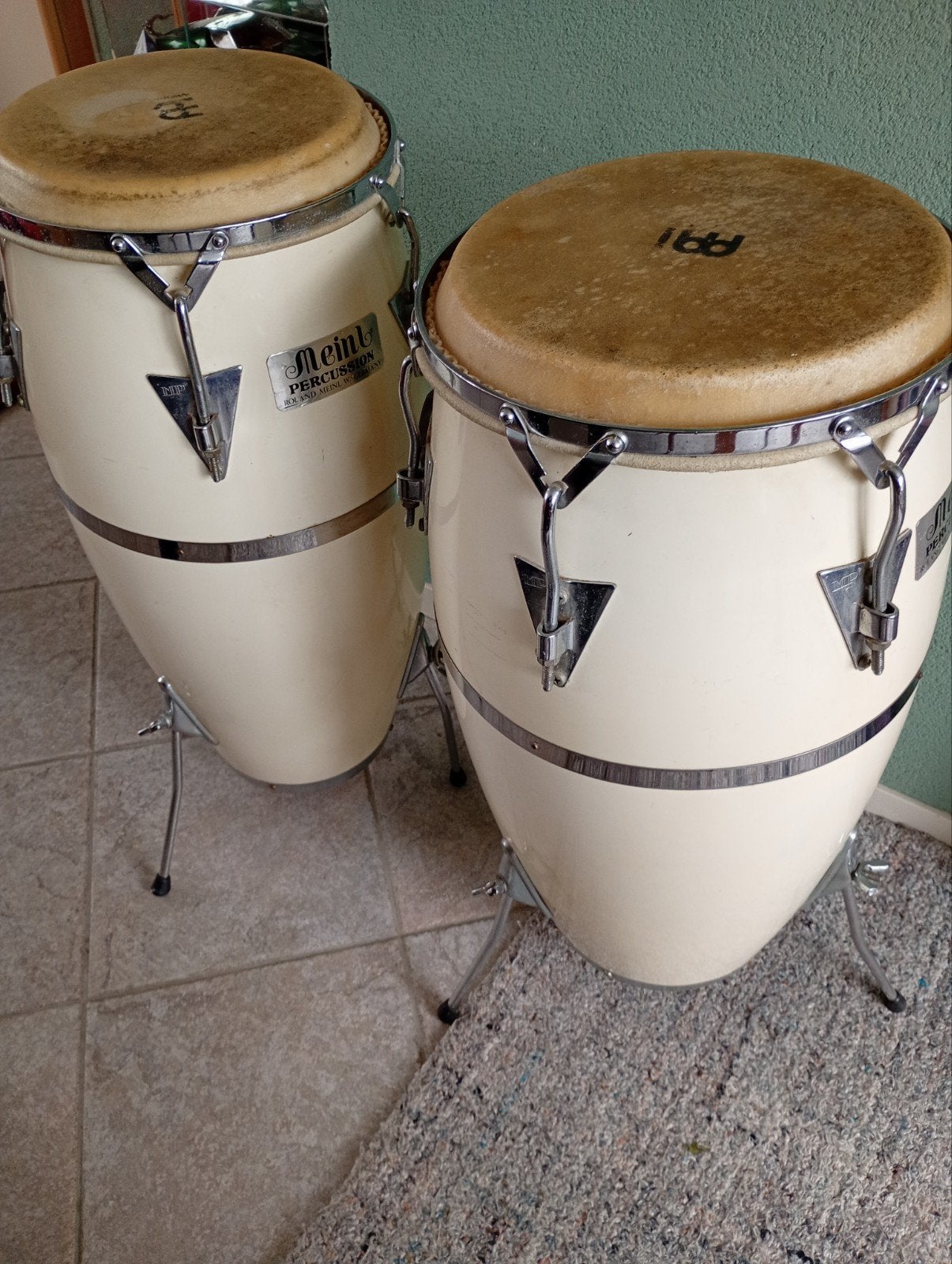 Meinl Percussion Conga Set - Vintage W. Germany, Ophalen, Gebruikt, Trommel