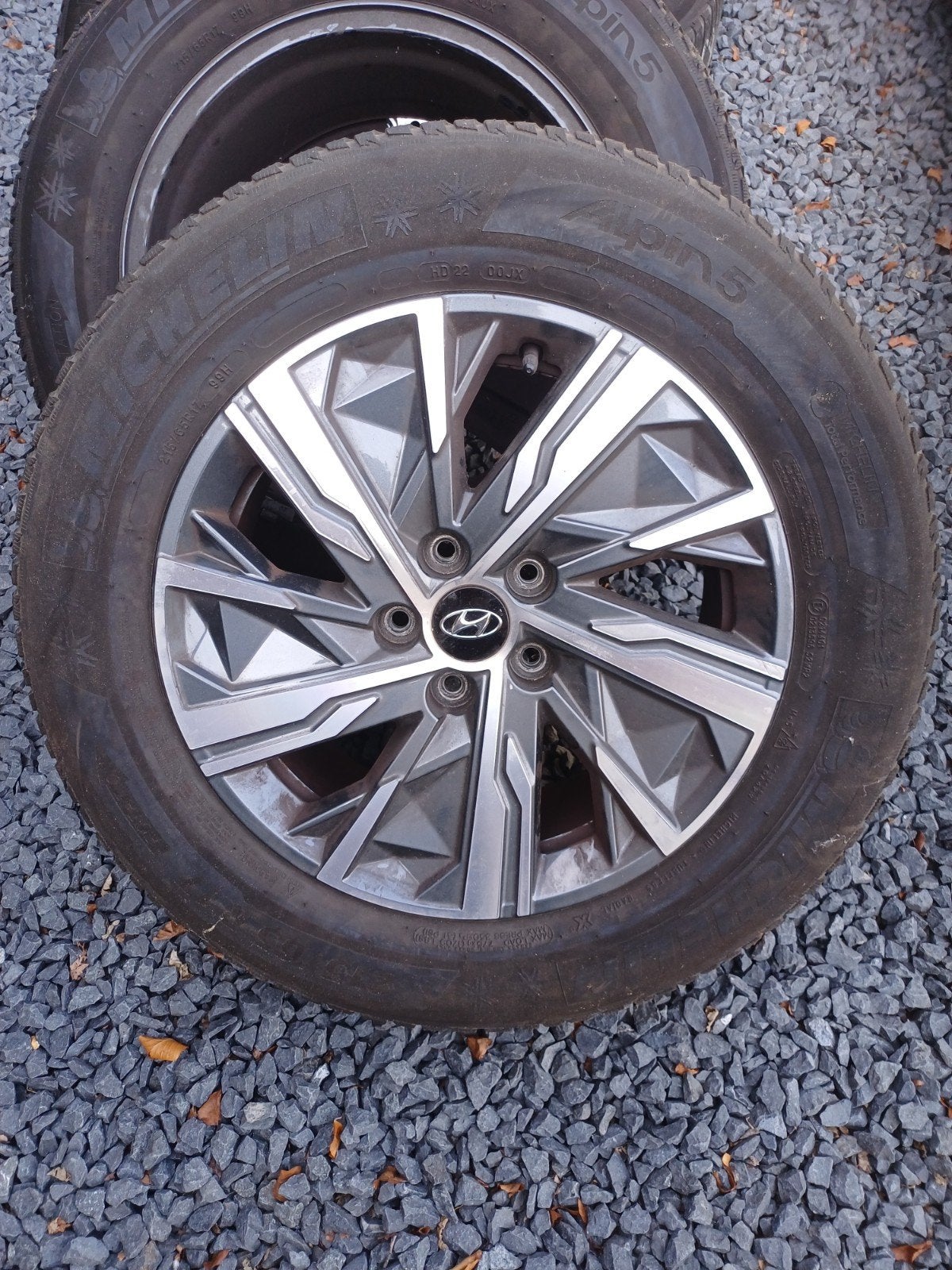 Set van 4 velgen Hyundai Tucson vanaf 2021, Ophalen