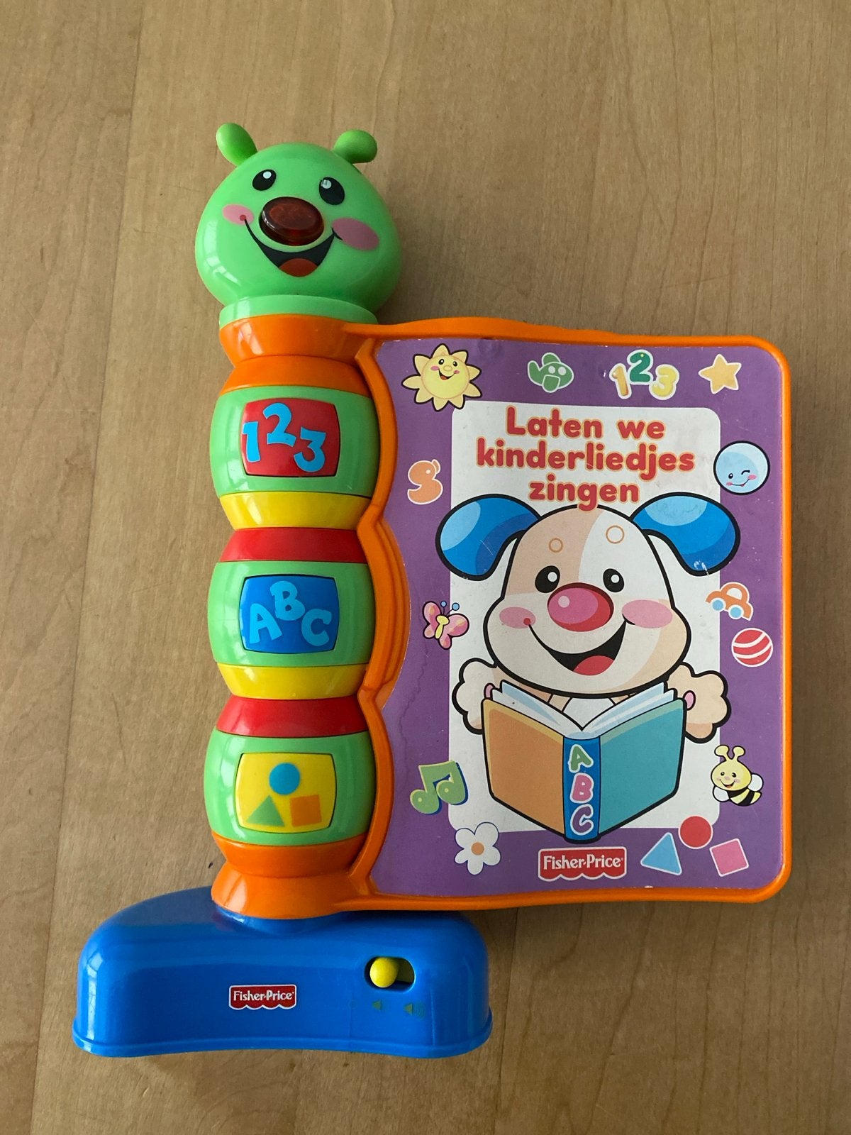 Fisher-Price Zingende Rups Boekje - Interactief Speelgoed, Kinderen en Baby's, Speelgoed | Fisher-Price, Ophalen of Verzenden
