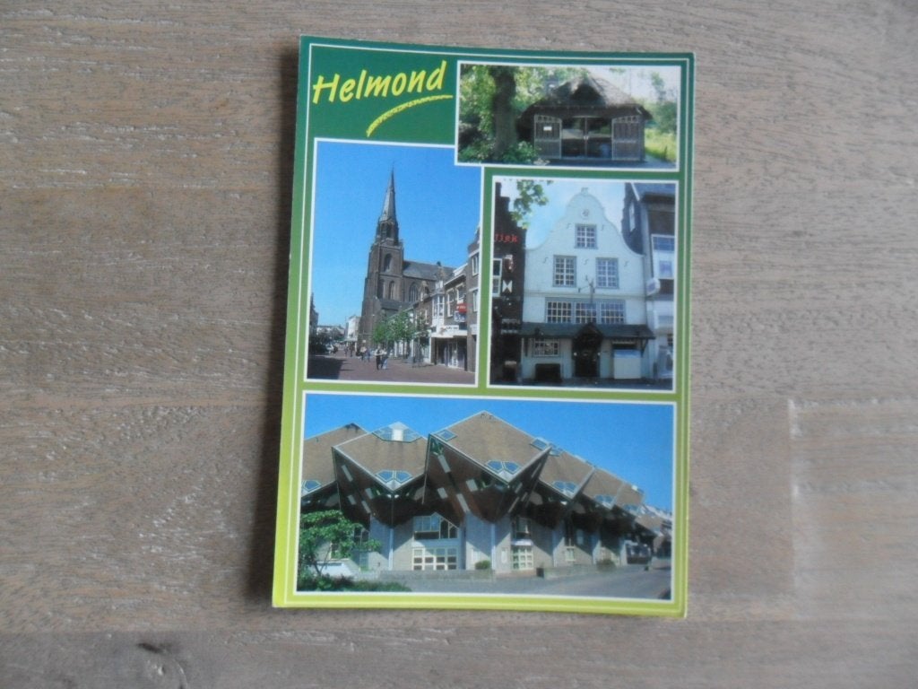 Helmond, kerk, Verzamelen, Ansichtkaarten | Nederland, Verzenden, 1980 tot heden, Ongelopen, Noord-Brabant