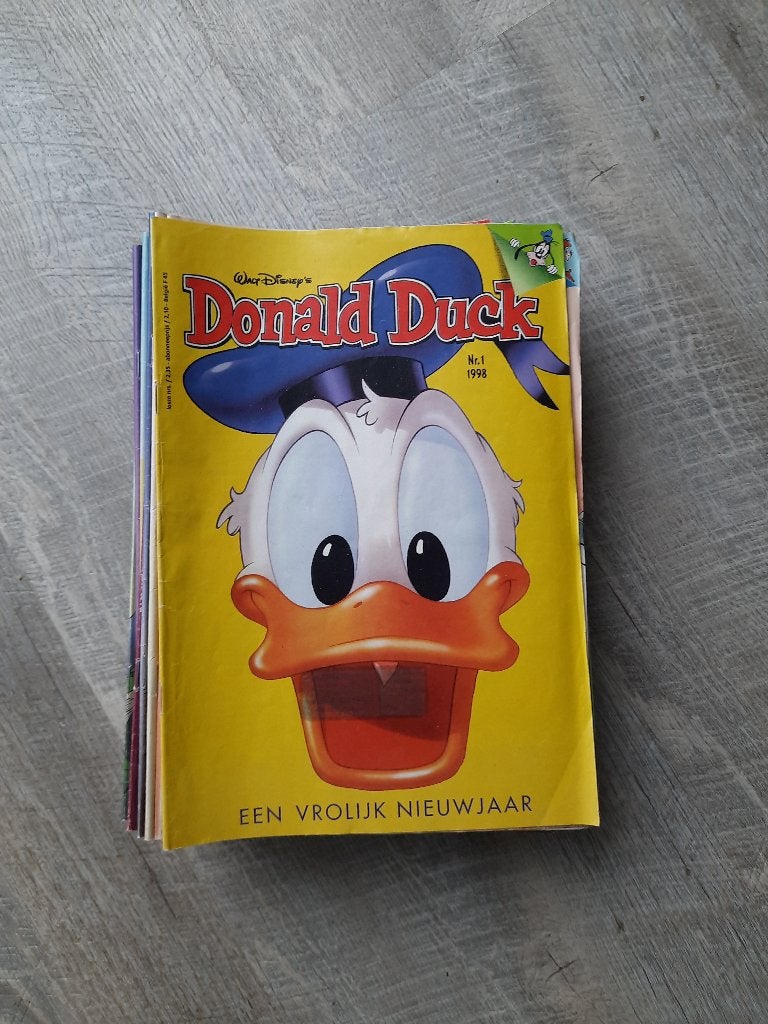 Donald Duck jaargang 1998, Gelezen, Complete serie of reeks, Ophalen of Verzenden, Donald Duck