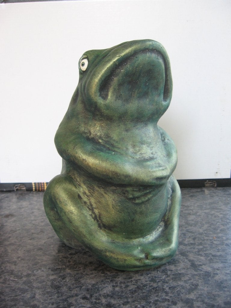 Tuinbeeld Kikker, Ophalen of Verzenden, Zo goed als nieuw, Overige typen