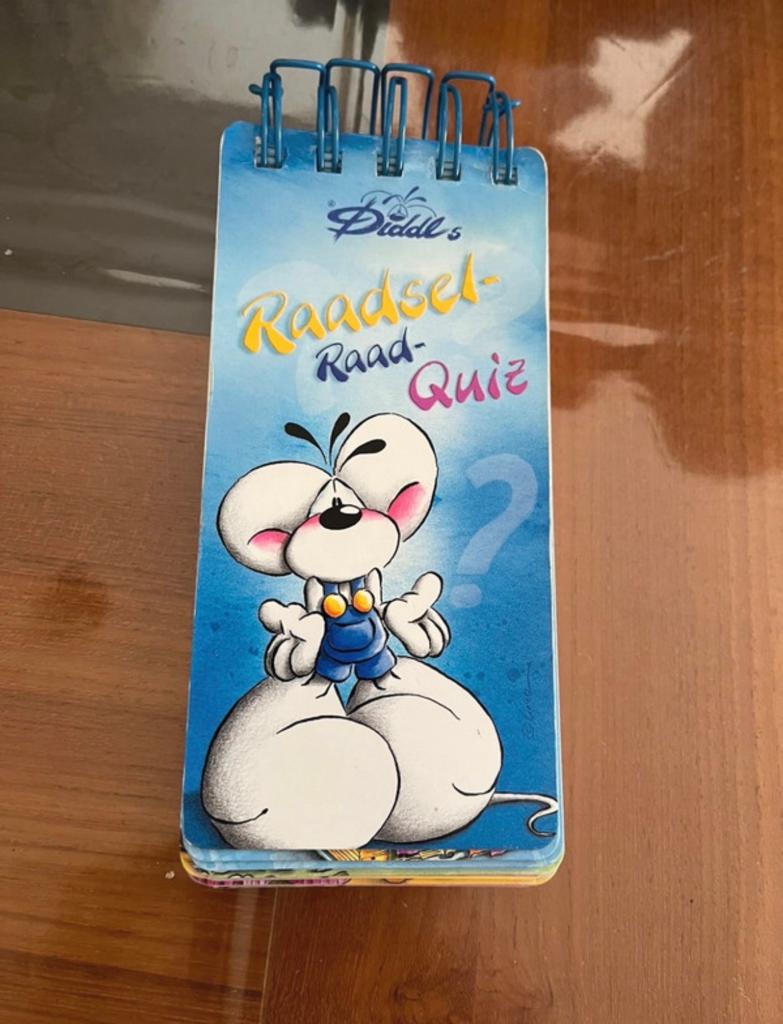 Diddl Raadsel Raad Quiz Spelletje - Origineel en Leuk!, Ophalen of Verzenden, Diddl, Gebruikt, Papier, Kaart of Schrift