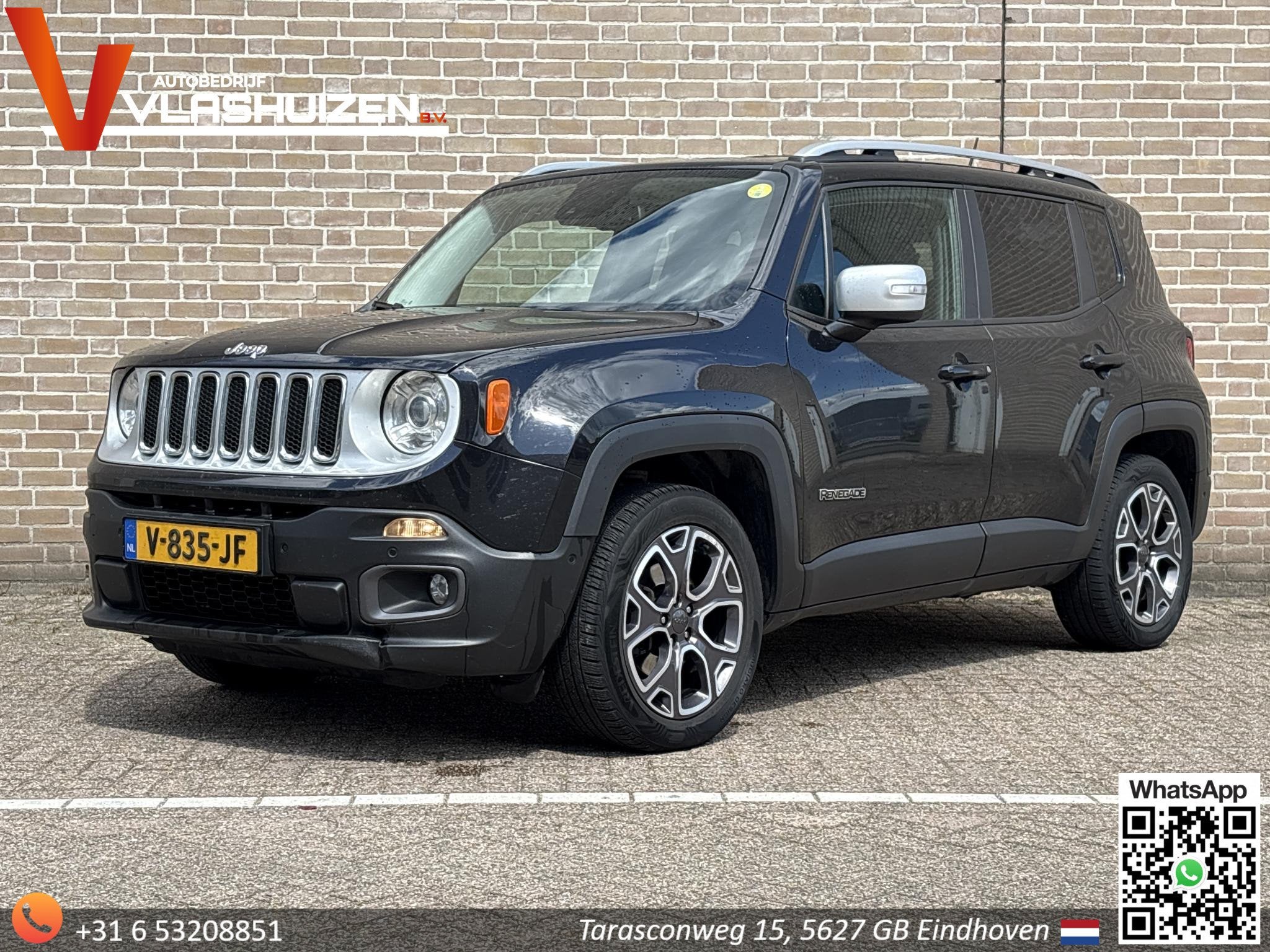 Jeep Renegade 2.0 MultiJet Limited Automaat | Mindervalide A, Auto's, Automaat, Stof, 4 cilinders, 1505 kg