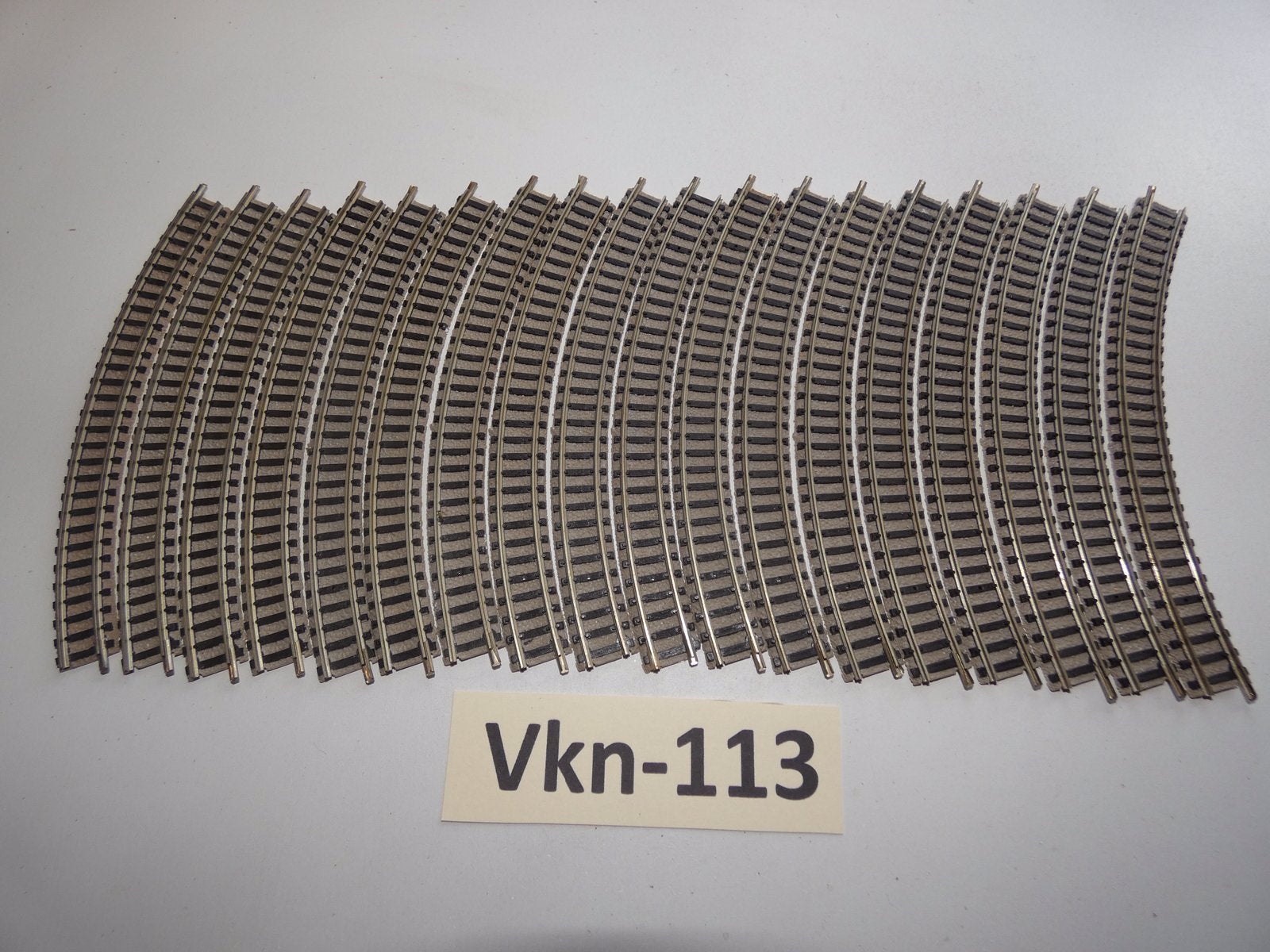 Vk-113 N Spoor Gebogen Rails 9120 Fleischmann Piccolo LB, Hobby en Vrije tijd, Gebruikt, Gelijkstroom, Fleischmann, Rails