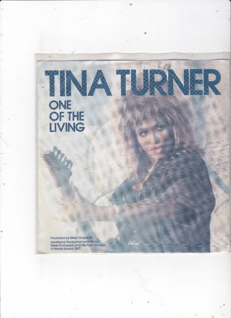 7" Single Tina Turner - One of the living, Ophalen of Verzenden, Gebruikt, 7 inch, Pop