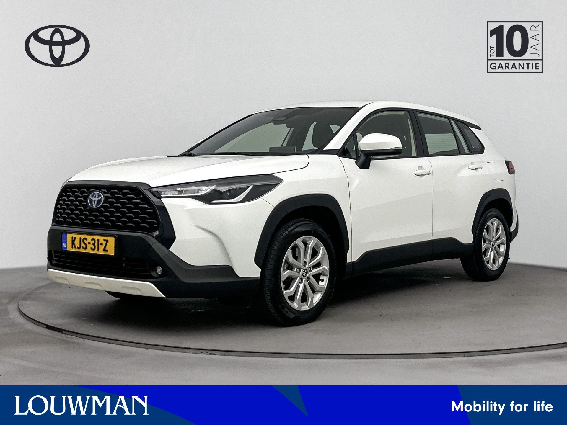 Toyota Corolla Cross Hybrid 140 Active Plus | Stoel / Stuur, 12 maanden, Stof, Gebruikt, Wit