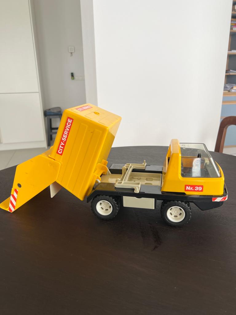 Playmobil vuilniswagen uit jaren ‘80, Kinderen en Baby's, Speelgoed | Playmobil, Ophalen of Verzenden, Zo goed als nieuw