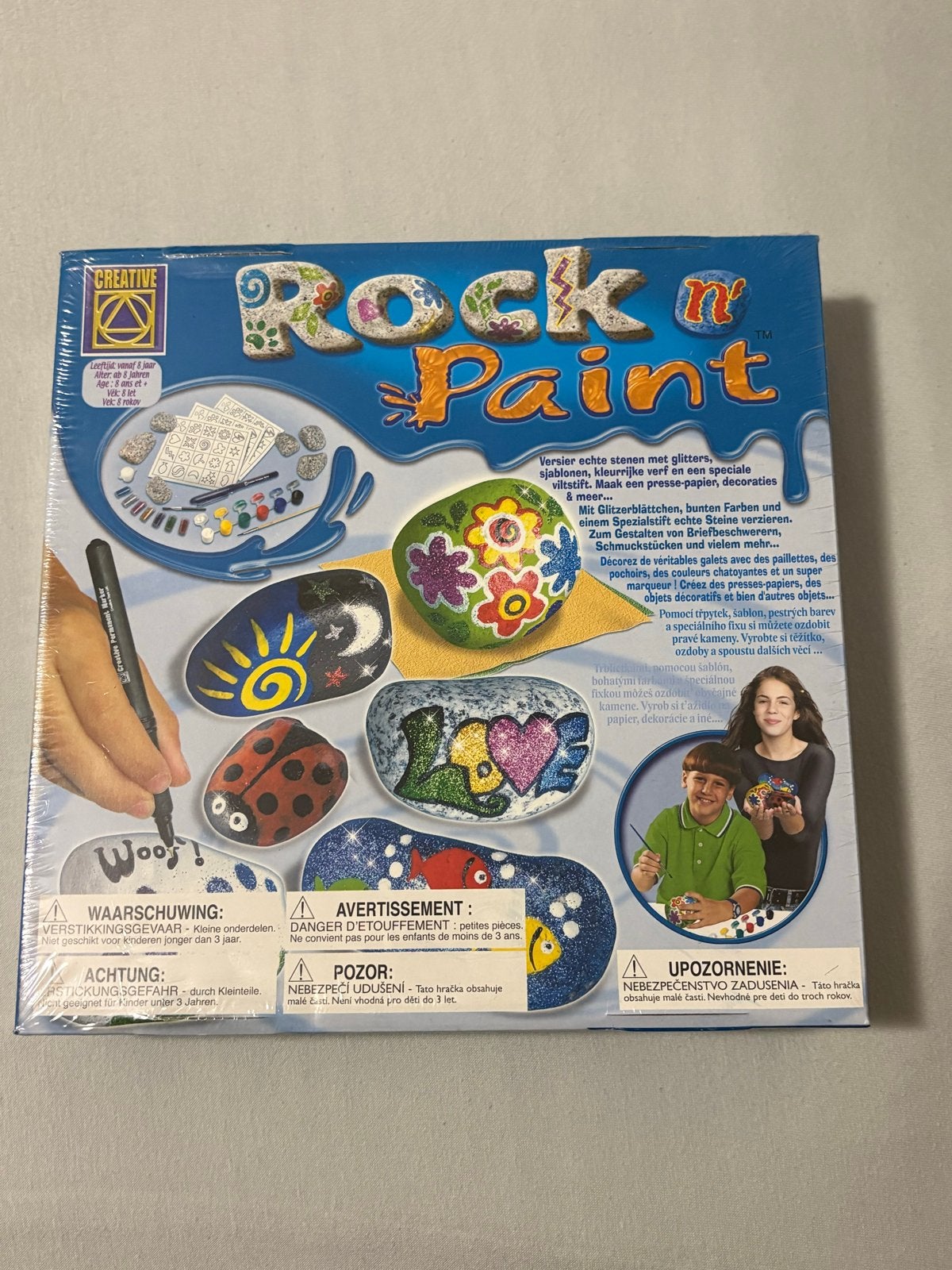 Rock 'n Paint: Stenen Versieren Knutselset, Ophalen of Verzenden, Nieuw, Knutselen