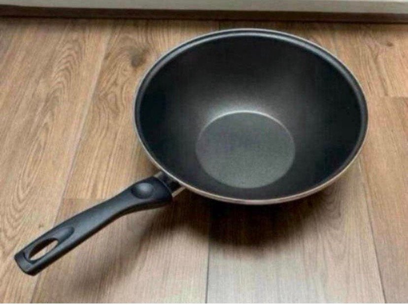 Wokpan. 28cm nieuw, Huis en Inrichting, Keuken | Potten en Pannen, Ophalen of Verzenden, Nieuw, Wok