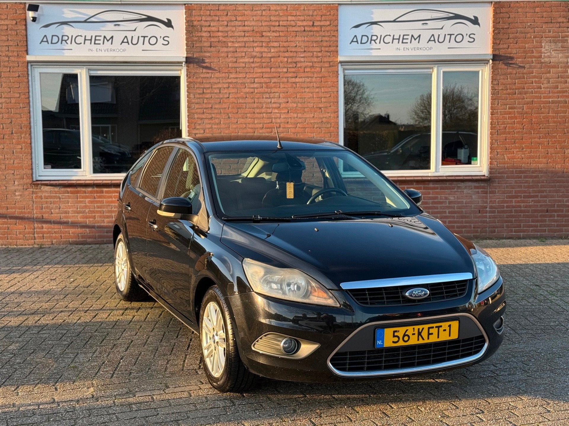 Ford Focus 1.8 Limited, Auto's, Ford, Euro 5, Gebruikt, 4 cilinders, Zwart