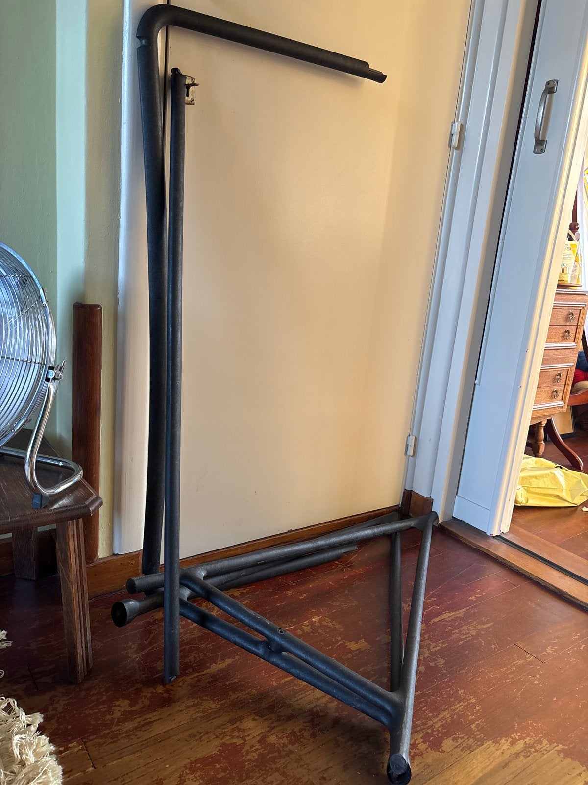IKEA Turbo Kledingrek - Zwart, 117x59 cm, Kleding | Dames, Kledingrekken, Ophalen, Gebruikt