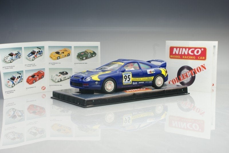Ninco Toyota Celica GT-Four Ralley Catalunya Met Mini Catalo, Overige merken, Racebaan, Ninco, Ninco