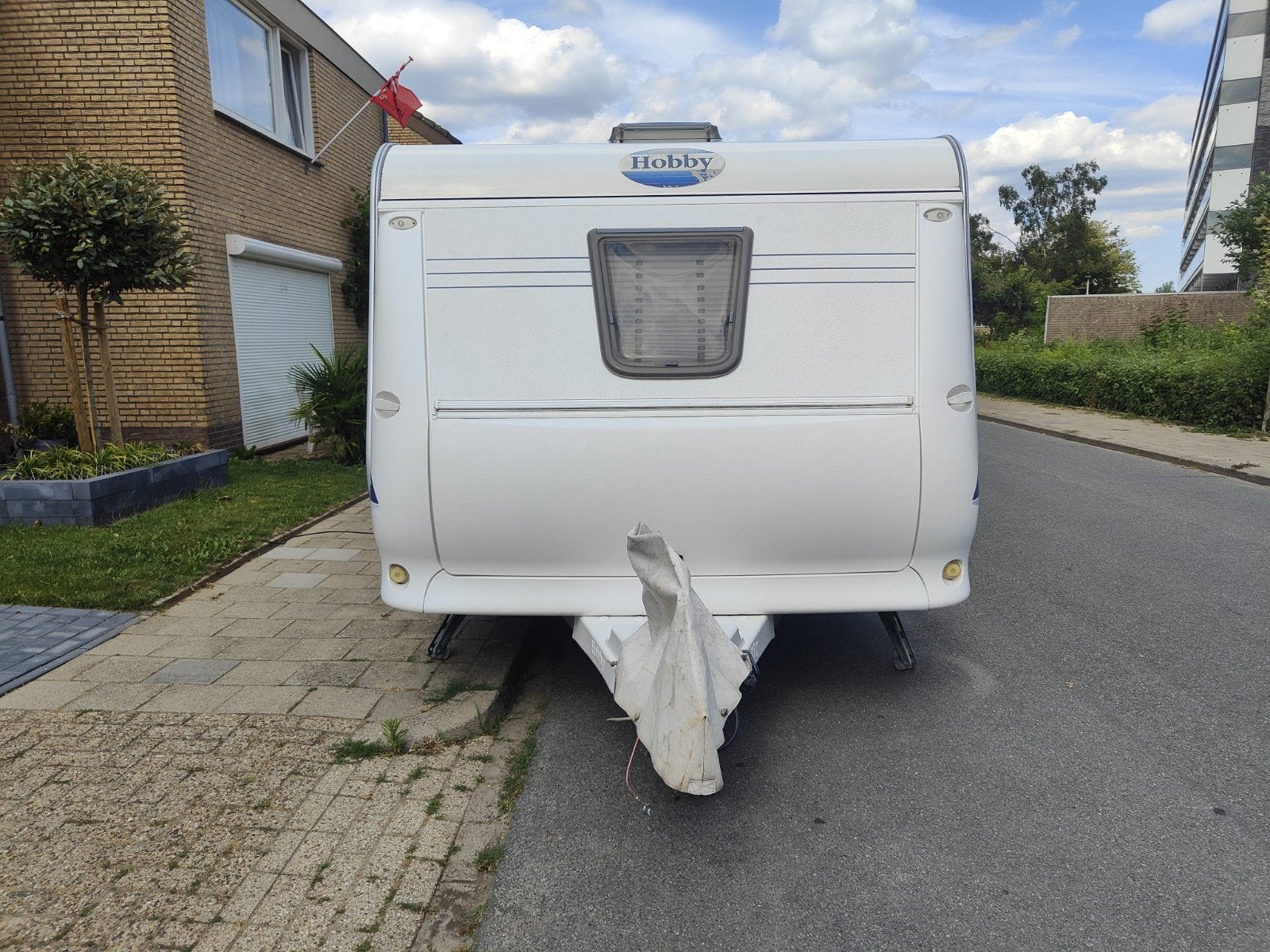 Hobby 560 exclusive mover voortent luifel en uitbouw, Rondzit, Hobby, Mover, Tot en met 4