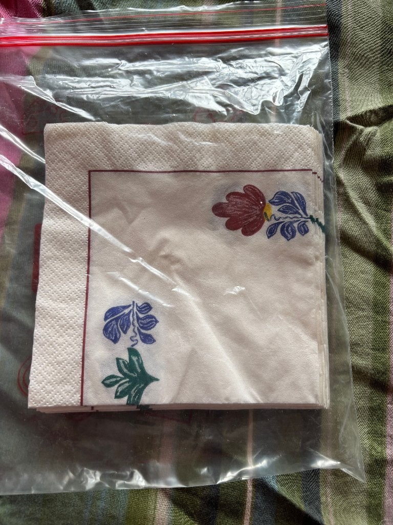 Boerenbont papieren servetten Boerenbond, Overige typen, Nieuw, Papier/karton, Ophalen of Verzenden