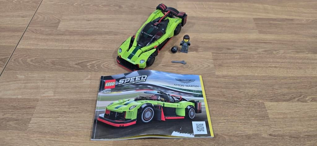 Lego Speed Champions 76910 Aston Martin Valkyrie AMR Pro, Compleet, Gebruikt, Lego, Complete set