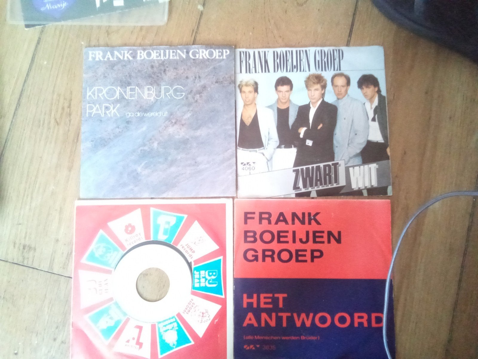 Frank Boeijen Groep - 4x 7 inch vinyl singles (Gebruikt), Cd's en Dvd's, Gebruikt, 7 inch, Pop, EP
