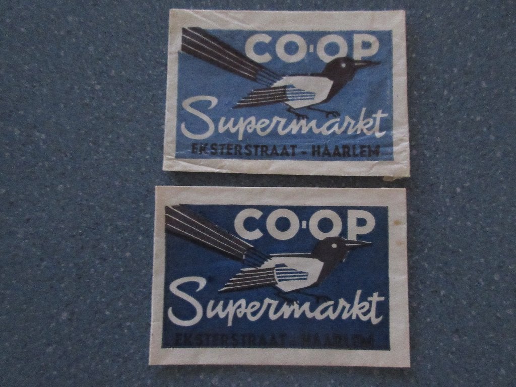 2 x Haarlem, Co-op Supermarkt / Eksterstraat, Verzamelen, Verzenden, Nederland