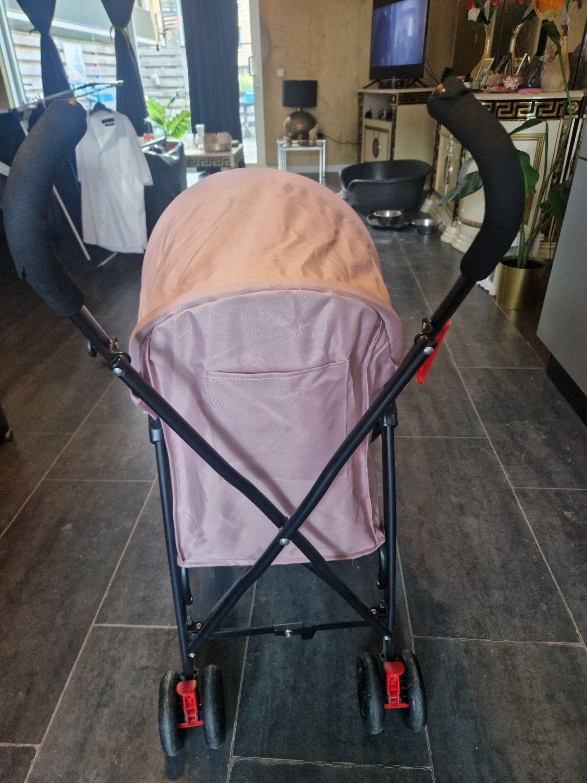 hondenwandelwagen, Dieren en Toebehoren, Ophalen, Zo goed als nieuw, Hondenbuggy