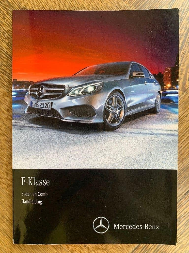 Handleiding Mercedes-Benz E-klasse W212 S212 2013 facelift, Boeken, Zo goed als nieuw, Mercedes-Benz, Mercedes, Ophalen of Verzenden