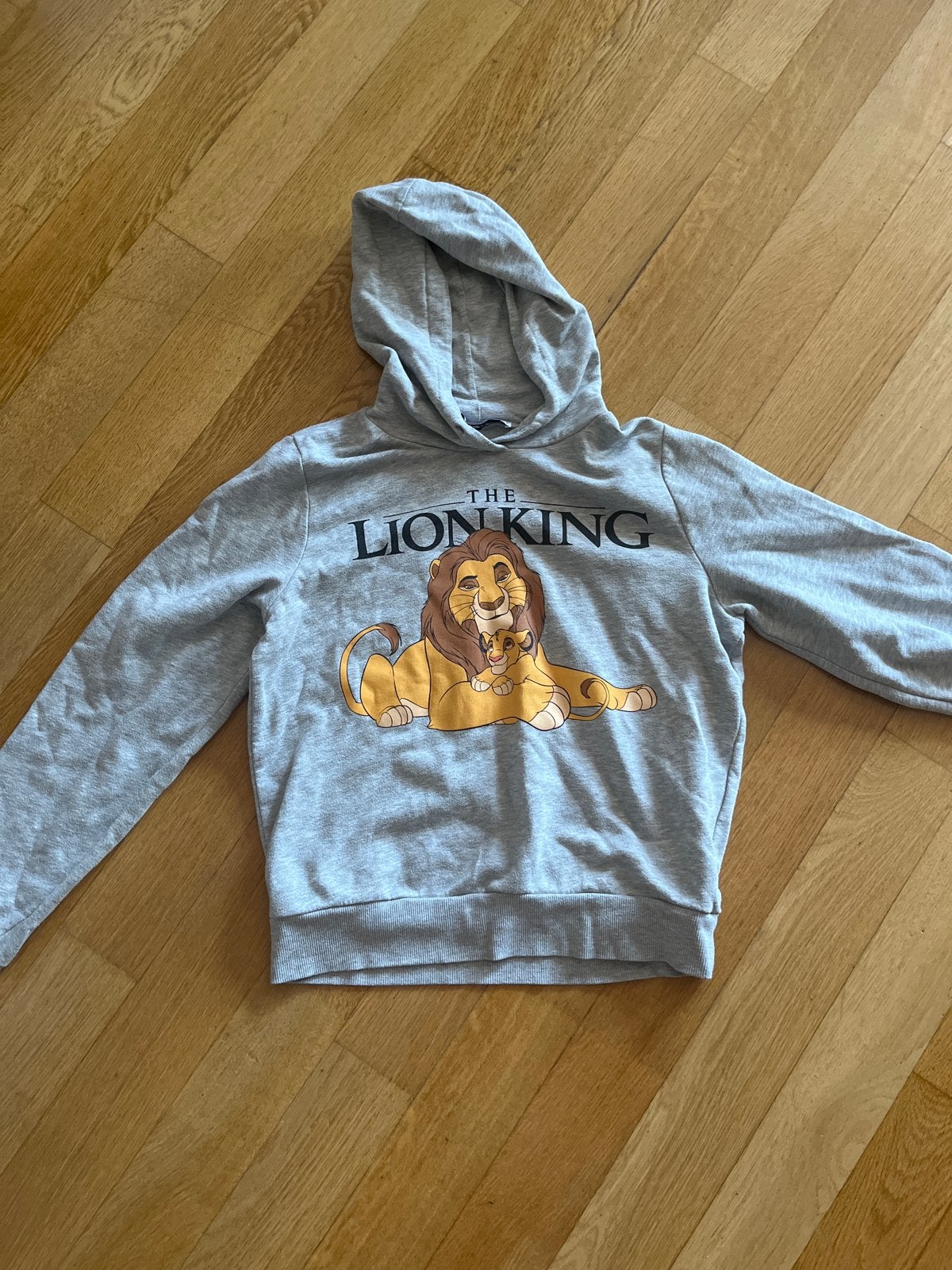 Hoodie The Lion King - Grijs met print, Maat 42/44 (L), Ophalen of Verzenden, Lange mouw, Grijs