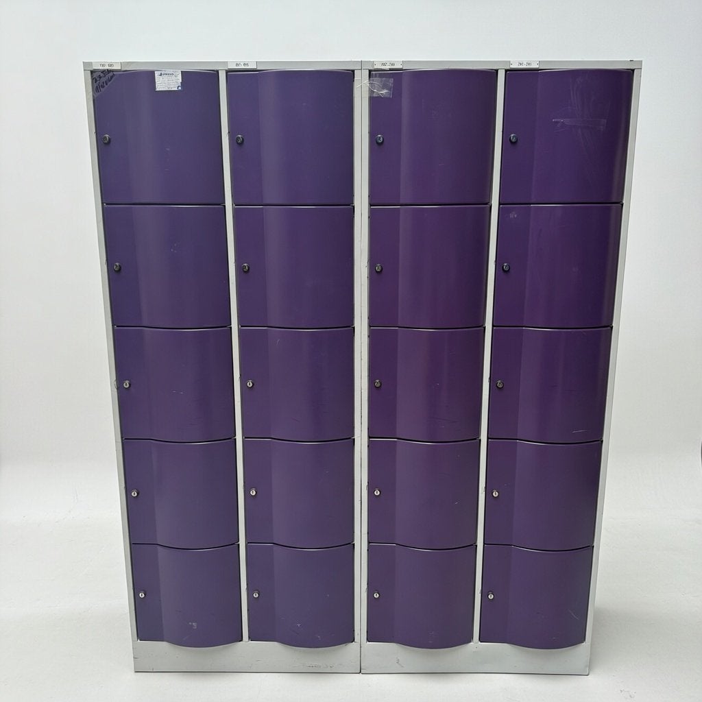 20-deurs CP lockerkast HUFTERPROOF - 195x155x50 cm, Niet ingevuld, Gebruikt, Niet ingevuld, Niet ingevuld