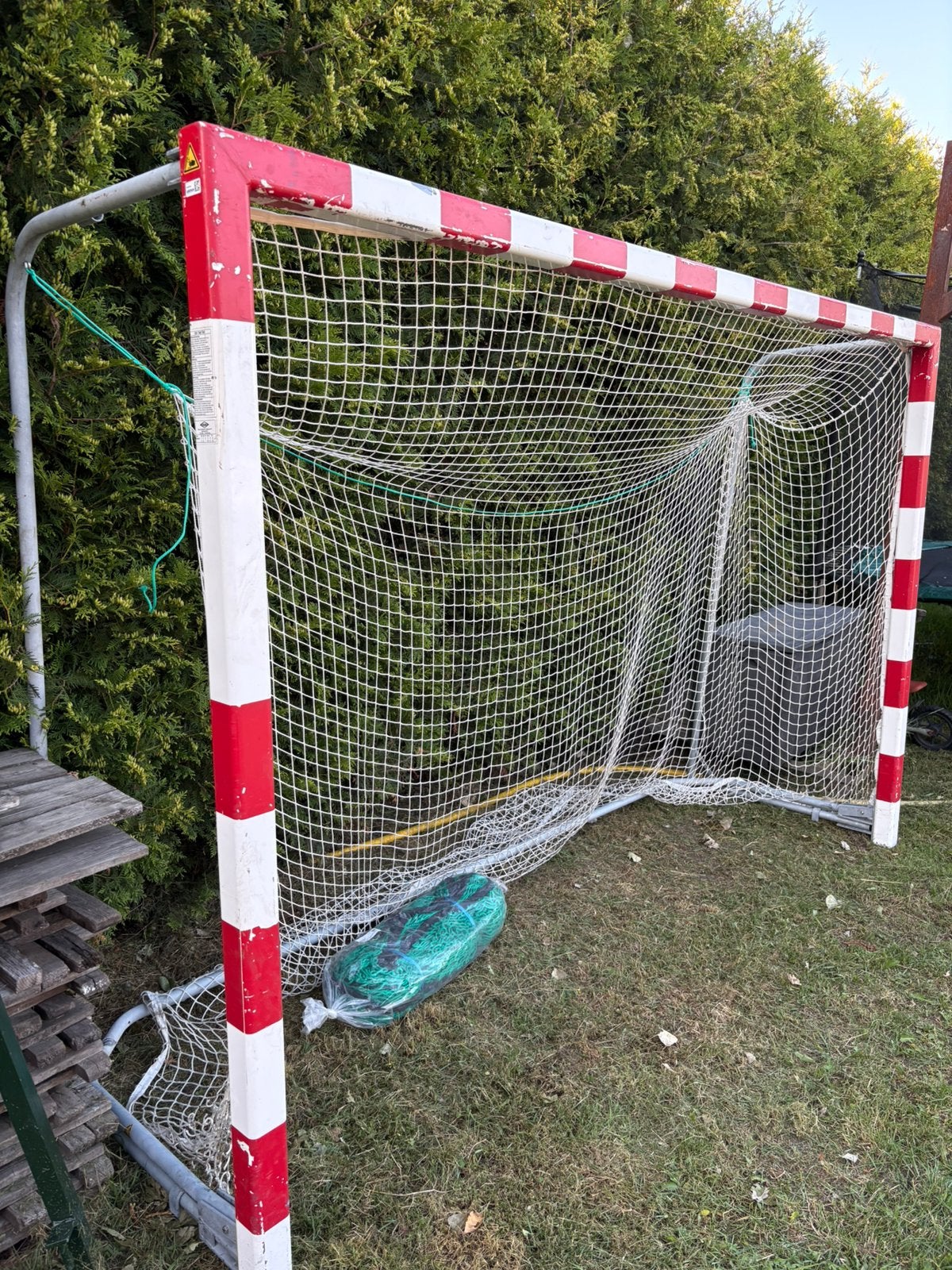 Voetbal goal, Ophalen, Gebruikt